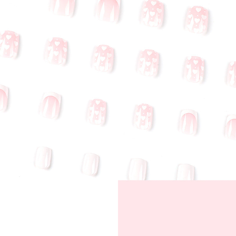 Artistic Nail Art with Heart Pattern Bowlift