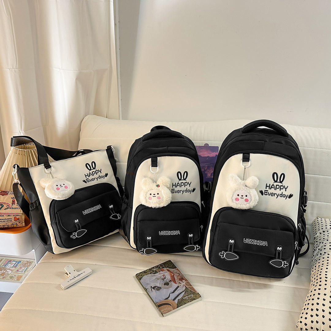 Cute Cartoon-Themed School Backpack Bowlift
