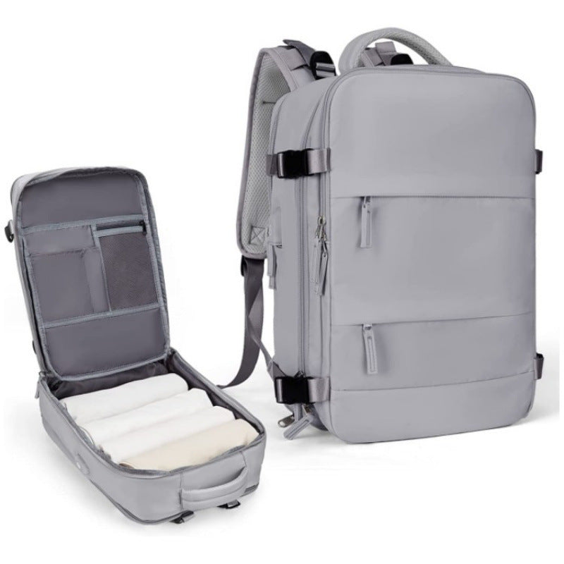 Multi-Compartment Travel Backpack Bowlift