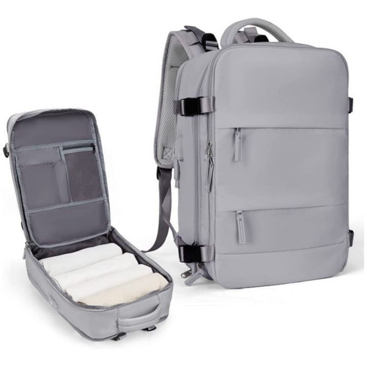 Multi-Compartment Travel Backpack Bowlift