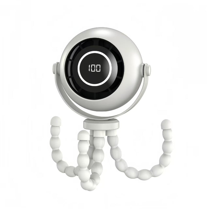 Unisex portable Bluetooth speaker with LED battery status indicator and flexible silicone feet Bowlift