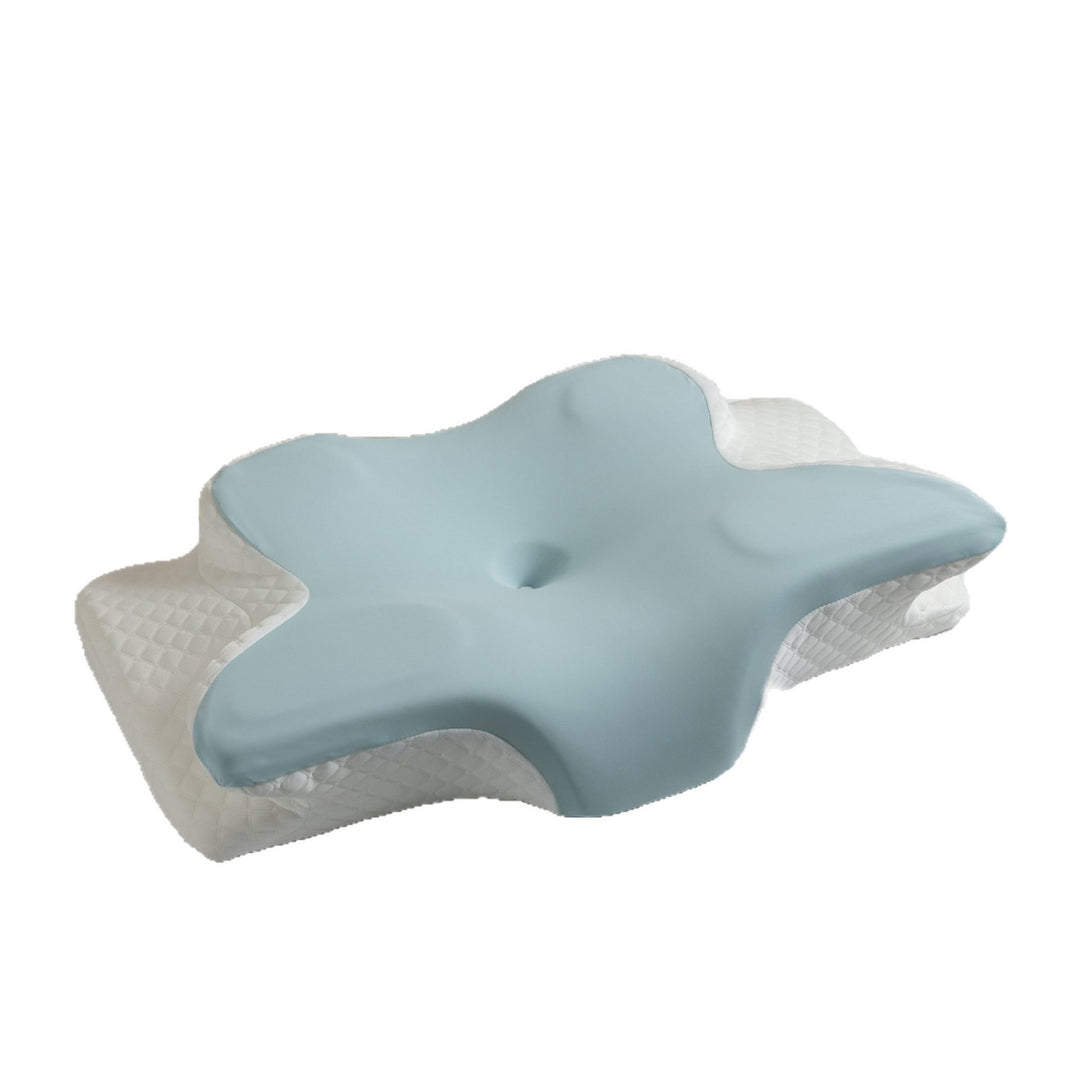 Ergonomic pillow with contoured design for optimal sleep Bowlift