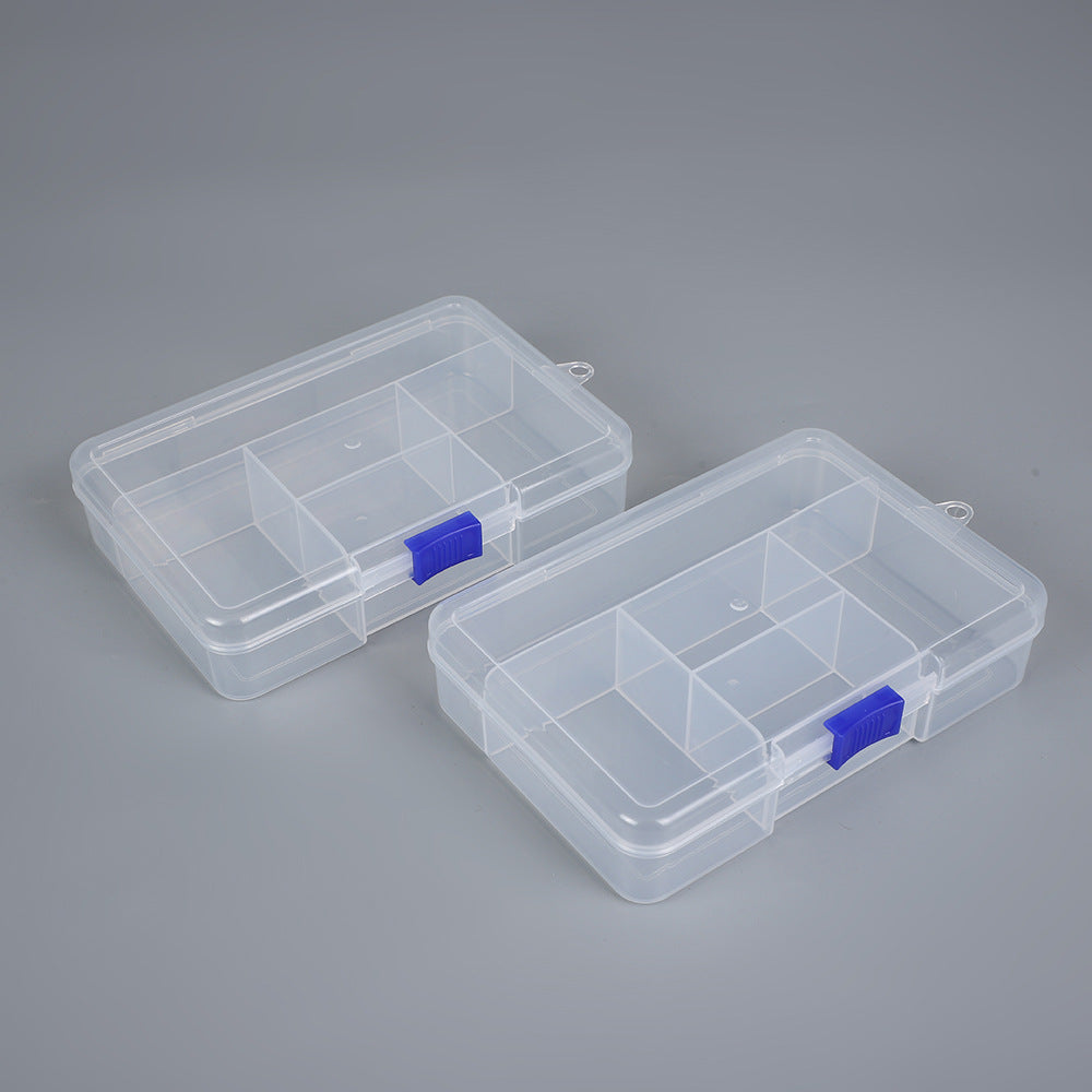 Multi-Divisional Transparent Storage Organizer Bowlift
