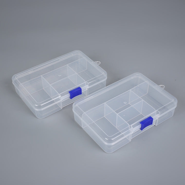 Multi-Divisional Transparent Storage Organizer Bowlift