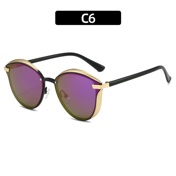 Women's sunglasses with luxurious metal frame and harmonious contour Bowlift