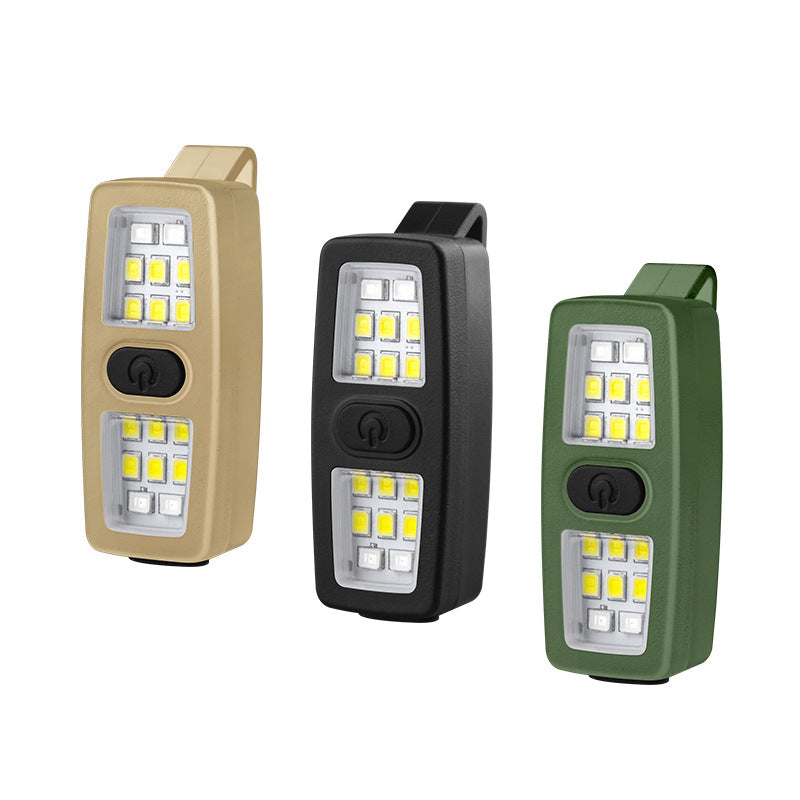 Rechargeable high-output bicycle rear light with dual-array LEDs and silicone mount Bowlift