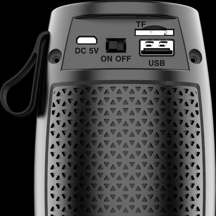 Women's Multifunctional Bluetooth Speaker with LED Light Effects Bowlift