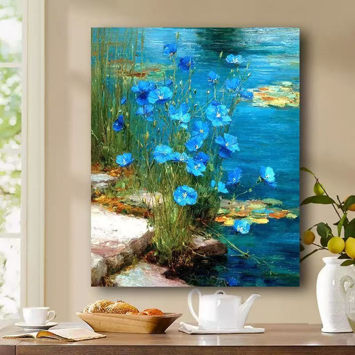 Floral Canvas Art Bowlift