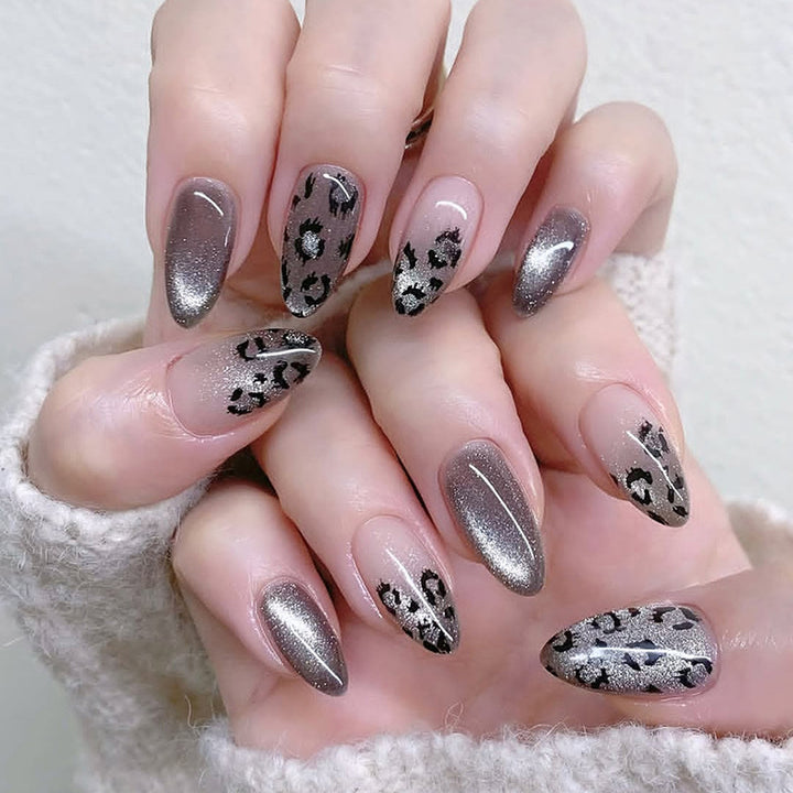 Glossy Gel Press-On Nail Set Bowlift