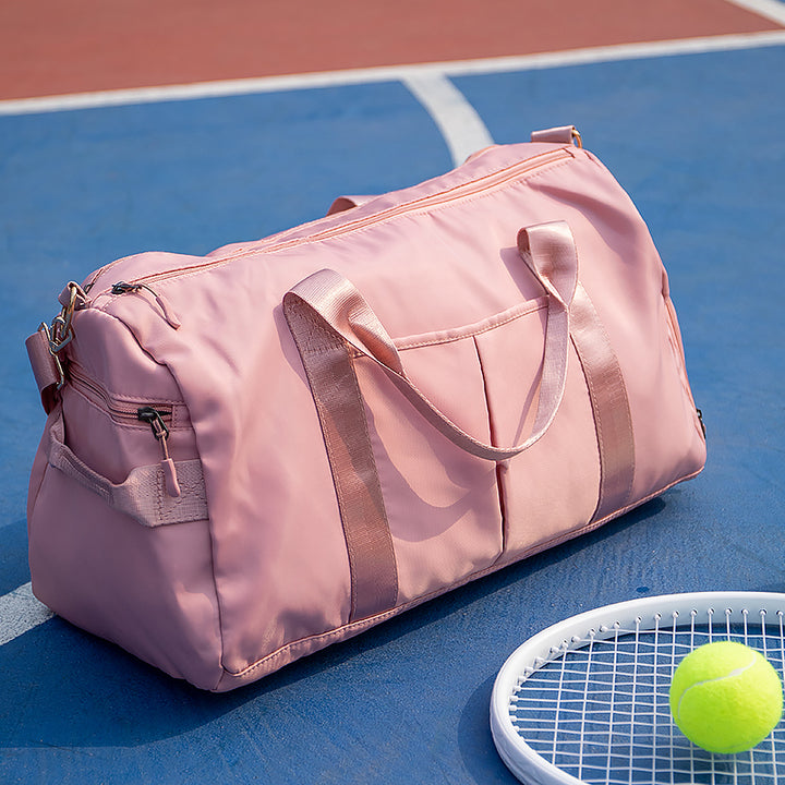 Sporty Travel Bag With Multiple Compartments Bowlift
