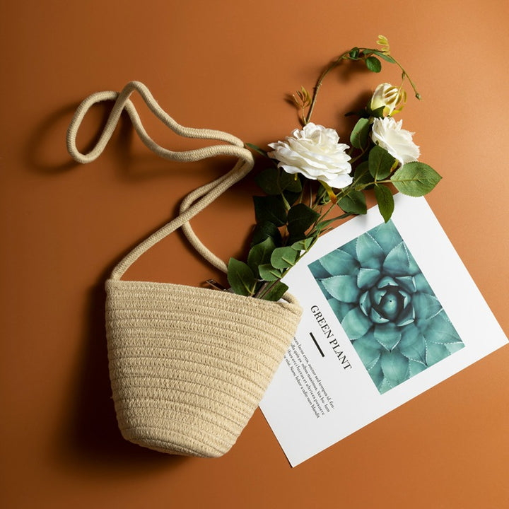 Handy Macrame Crossbody Bag Bowlift