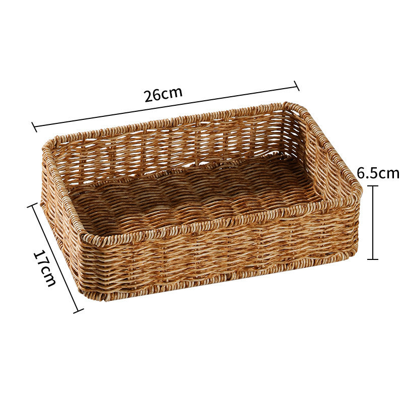 Home Storage Woven Tray Bowlift
