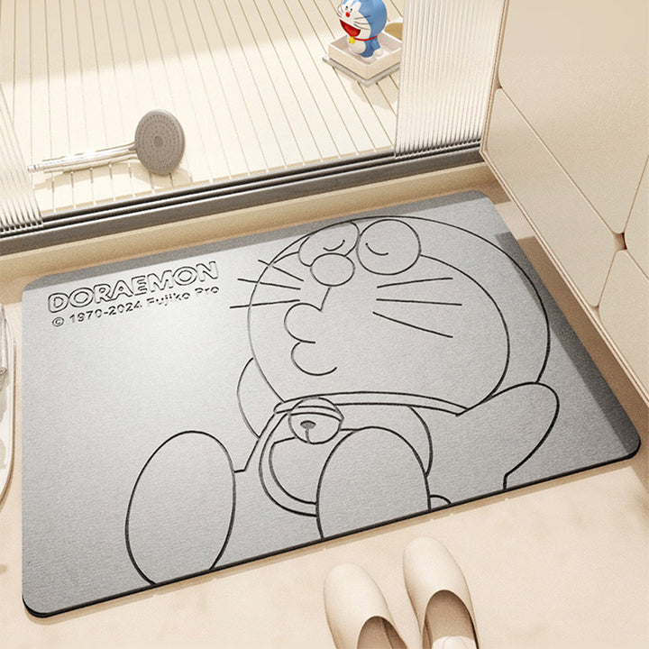 Cartoon Character Bath Rug Bowlift