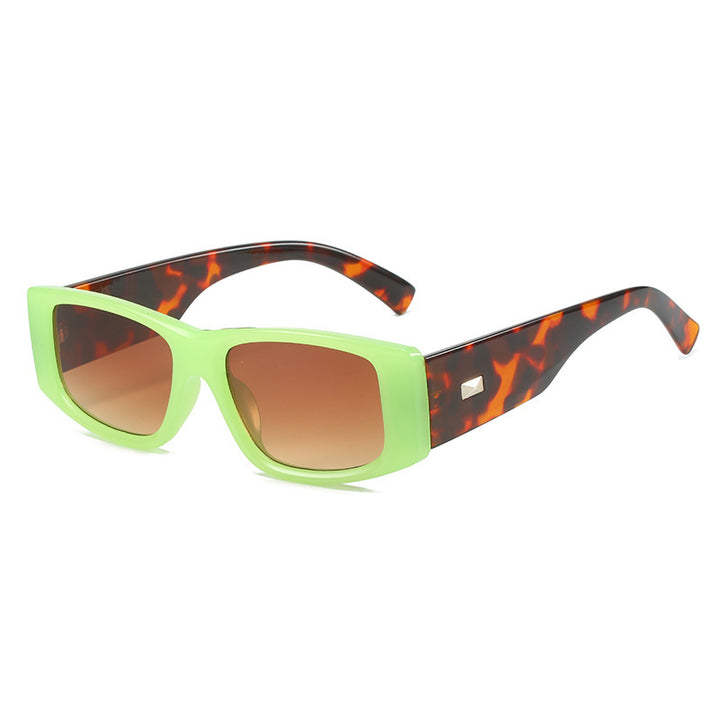 Chunky Retro-Inspired Square Sunglasses Bowlift