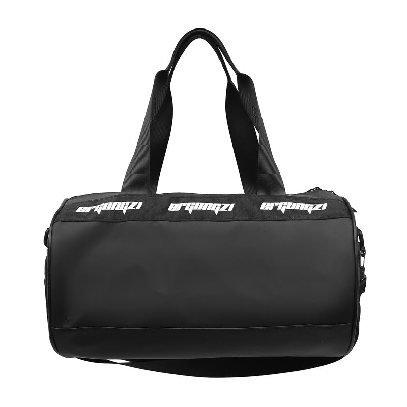 Sporty Duffel Bag with Ergonomic Carrying Handles Bowlift