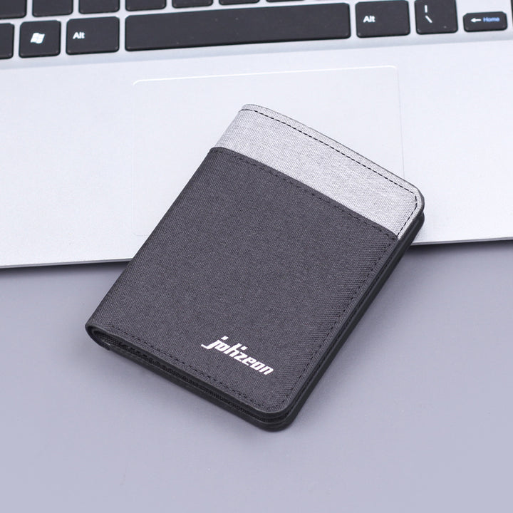 RFID-Safe Fabric Card Holder