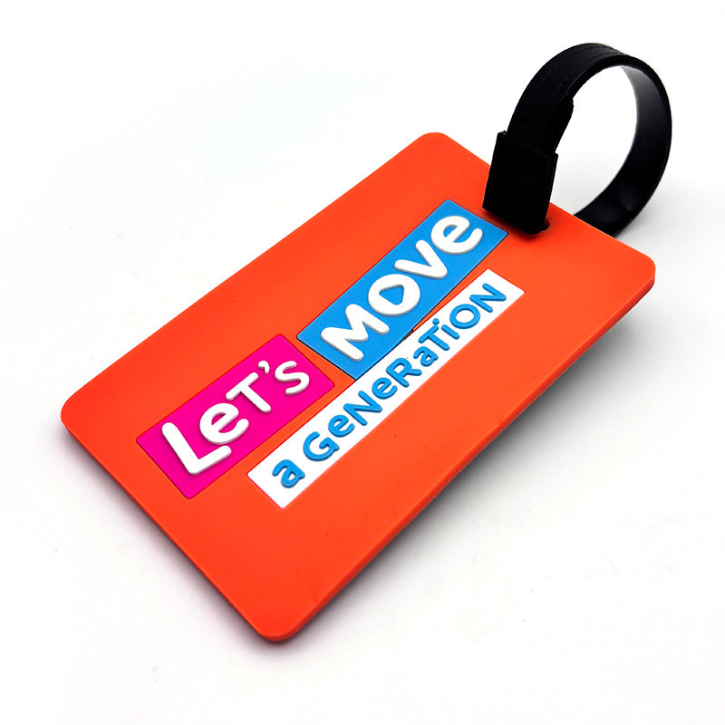 Unisex Geometric Design Travel Luggage Tag Bowlift