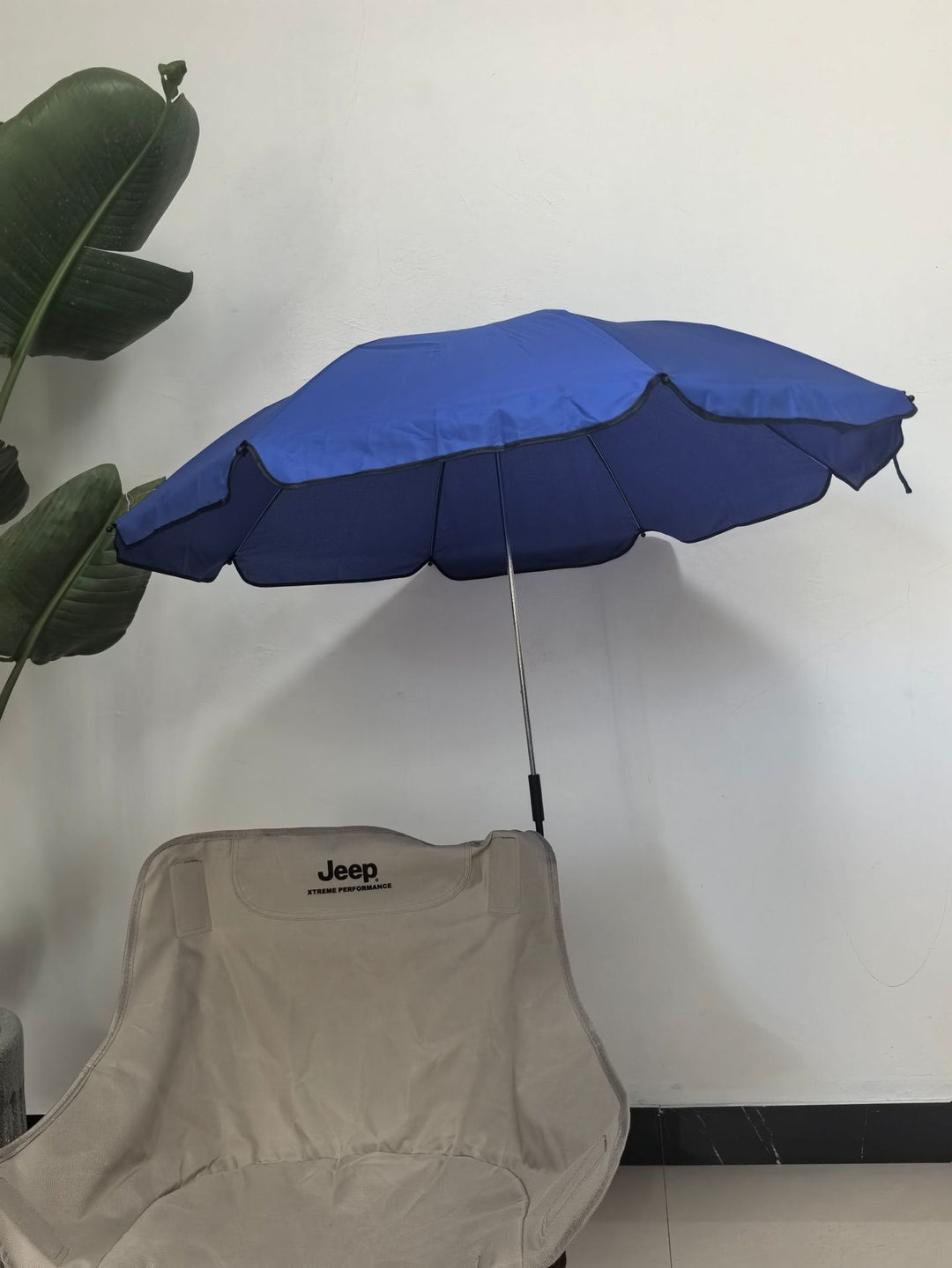 Women's Adjustable Beach Sunshade Umbrella with Ground Anchor Bowlift