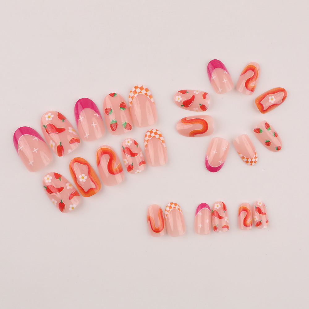 Whimsical Fruit-Inspired Press-On Nails Bowlift