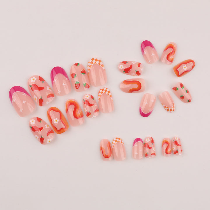 Whimsical Fruit-Inspired Press-On Nails Bowlift