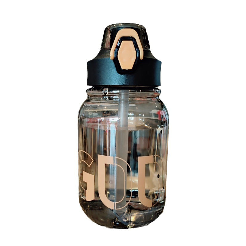 Ladies Ergonomic Water Bottle with Leak-Proof Lid Bowlift