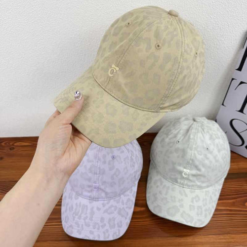Women's Stylish Leopard Print Baseball Cap Bowlift