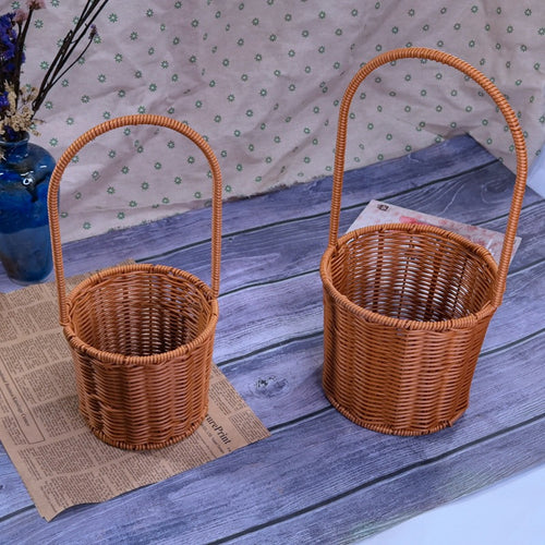 Women handmade basket-like storage basket Bowlift