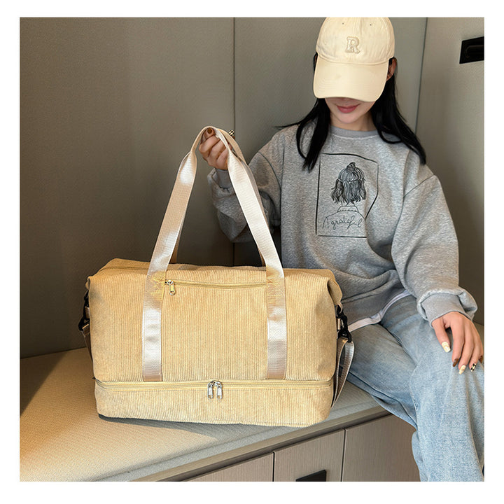Corduroy Travel Weekender Bag Bowlift