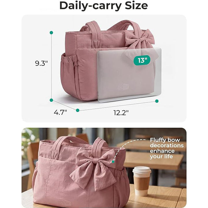 Elegant shopping bag with bow Bowlift