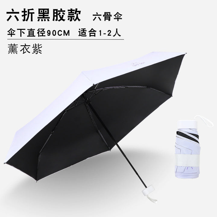 Unisex Travel Umbrella Bowlift