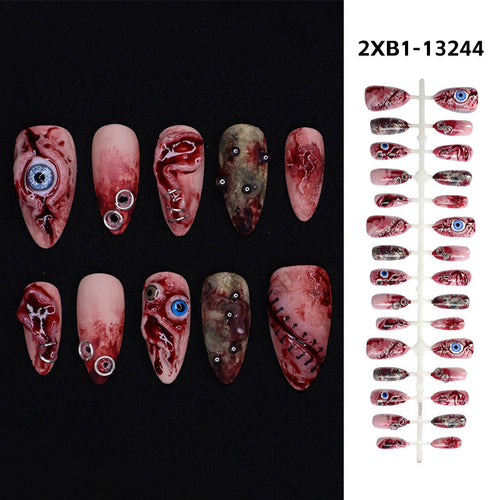Creative nail art set with artistic accents and sparkling details Bowlift