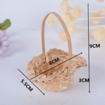 Decorative Mini Woven Basket Bowlift