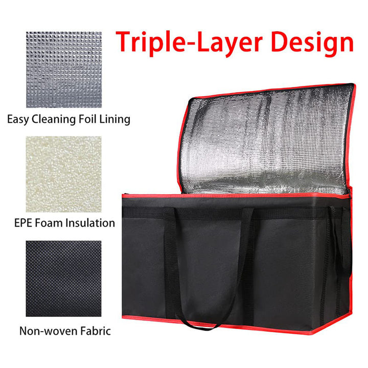 Women's cooler bag with double-layer insulation material Bowlift