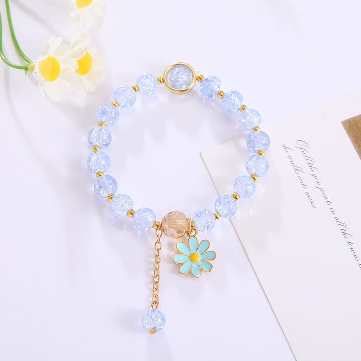 Elegant bracelet with flower pendant Bowlift