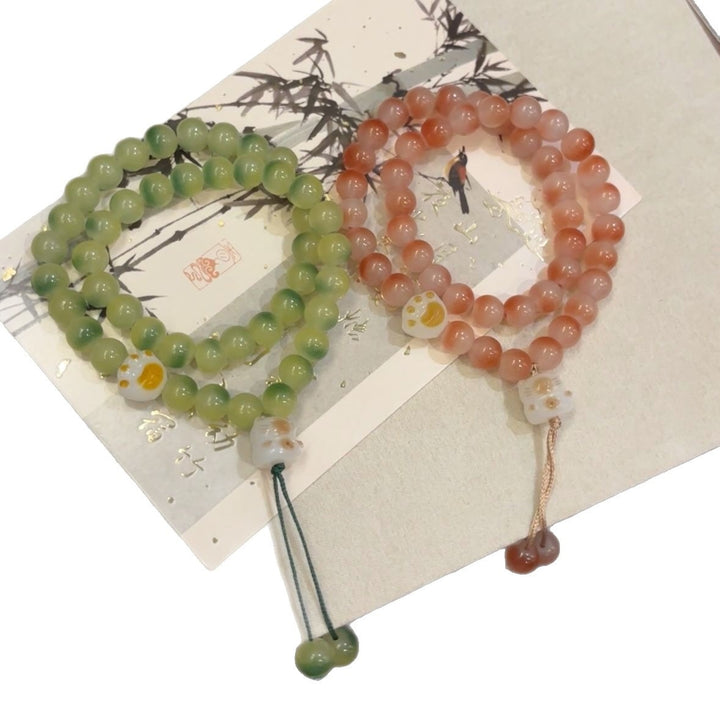 Friendship bracelet made of semi-precious stones Bowlift