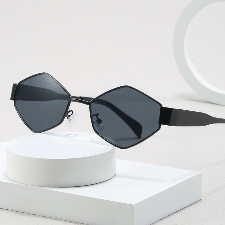Fashionable Hexagon Sunglasses Bowlift
