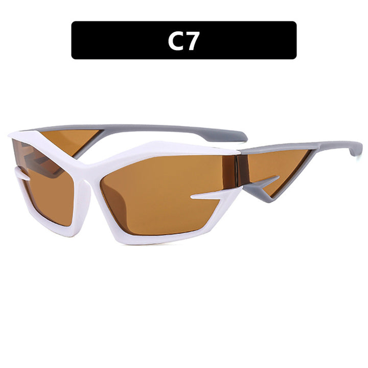 Women futuristic sports sunglasses Bowlift