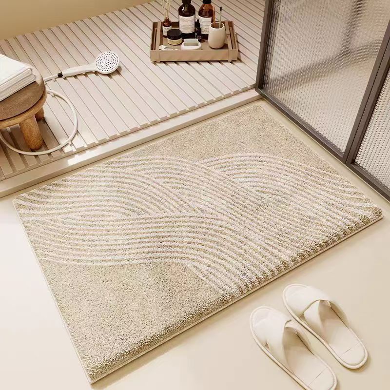 Plush Absorbent Bath Mat