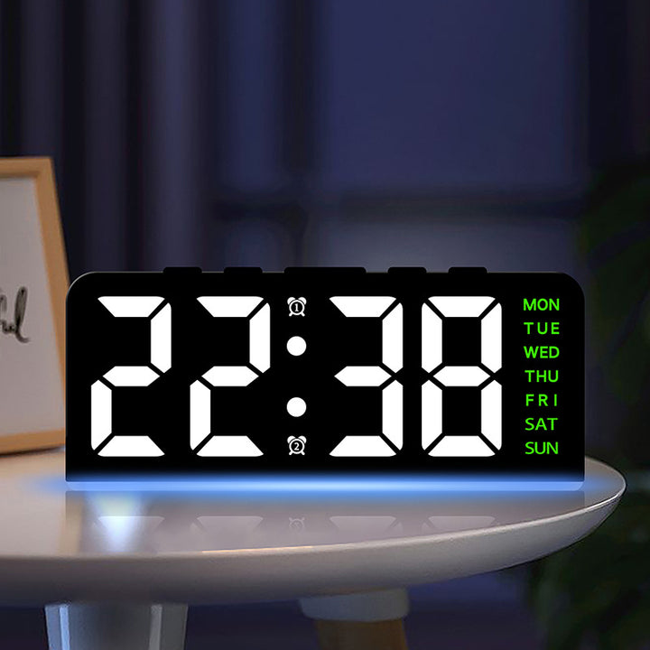 Digital multifunction alarm clock with LED display and alarm function Bowlift