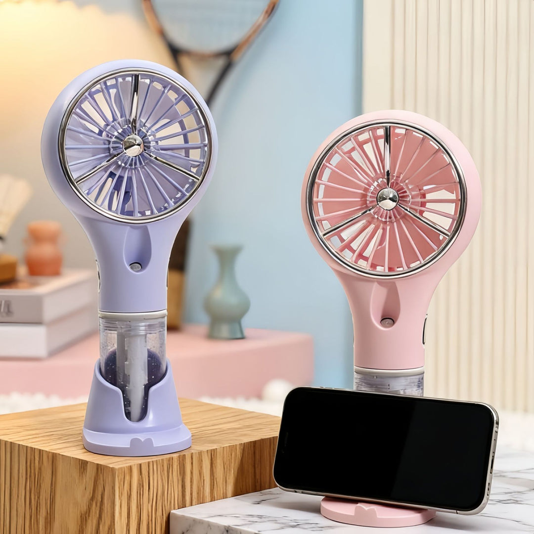 Women's Mini Mist Fan with USB Connection Bowlift
