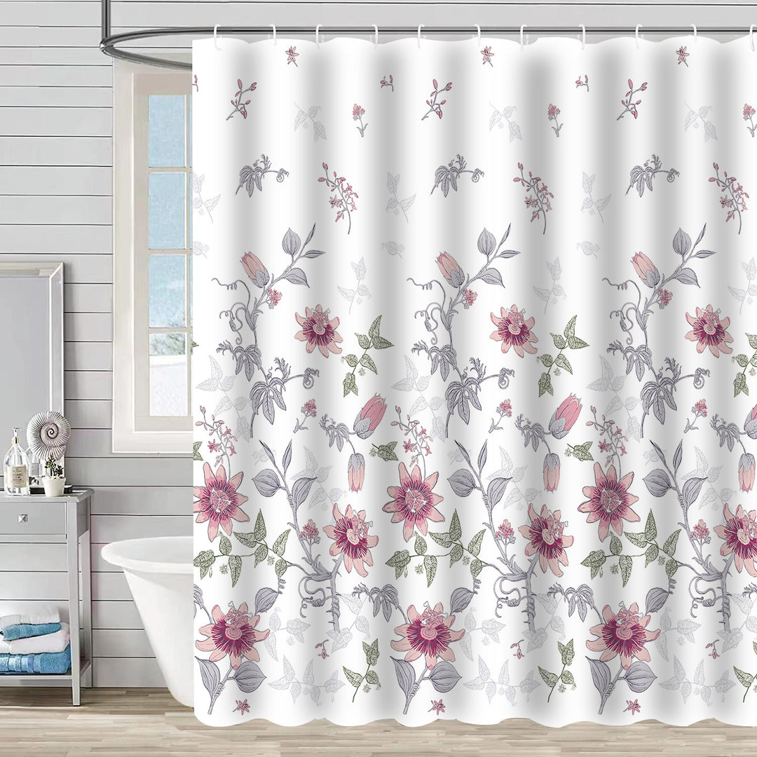 Botanical Garden Shower Curtain Bowlift