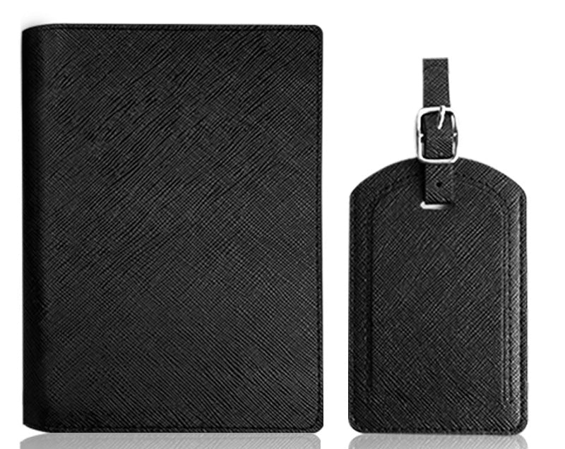 Stylish Passport and Luggage Tag Set Bowlift
