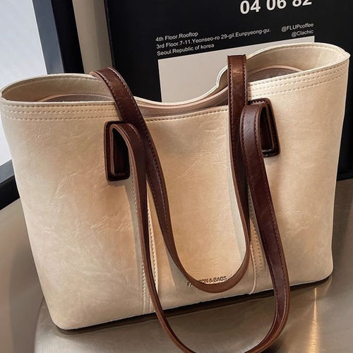 Structured Casual Tote Bag Bowlift