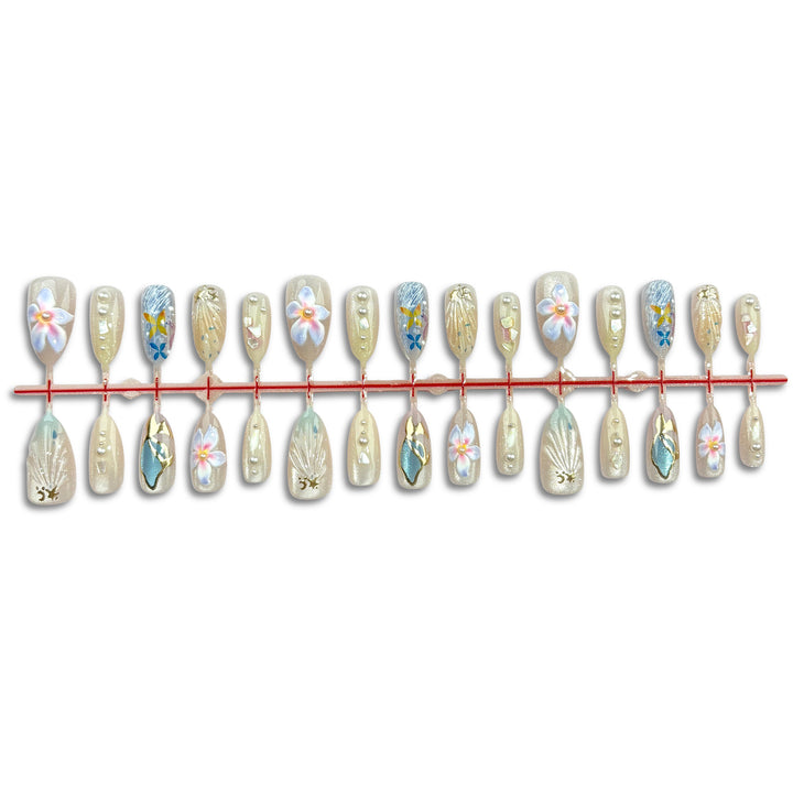 Decorative Press-On Nail Art Set 1790745476
