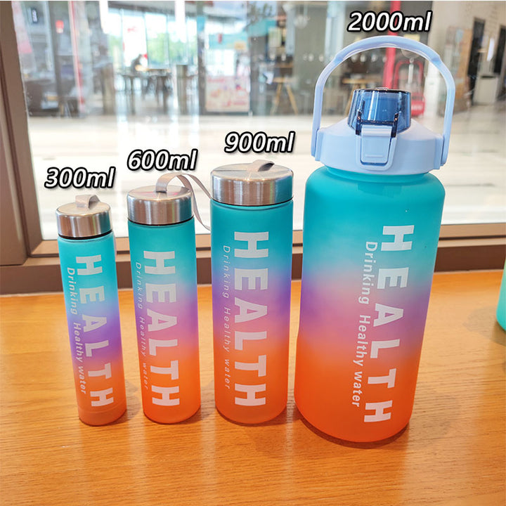 Women's insulated sports water bottle with ergonomic grip and leak-proof lid Bowlift