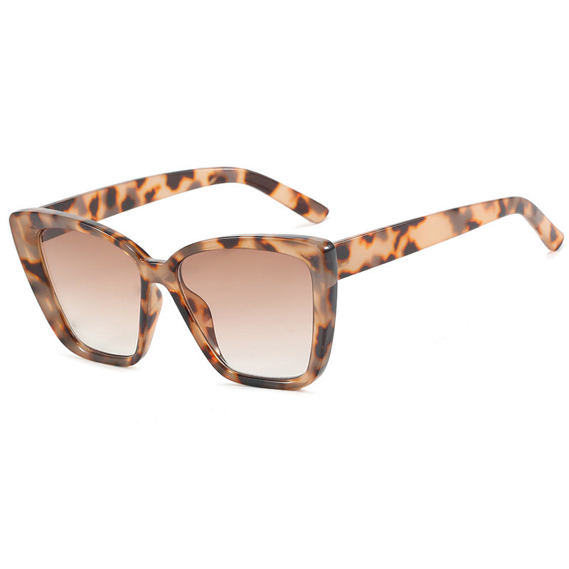 Ladies square sunglasses in modern tortoise pattern Bowlift