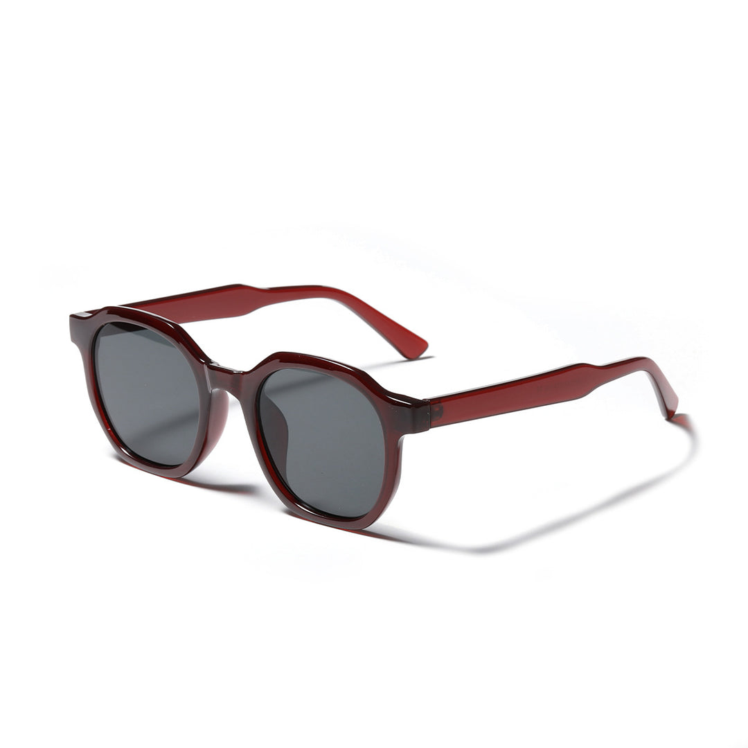 Women's stylish sunglasses with clear frame and polarized lenses Bowlift