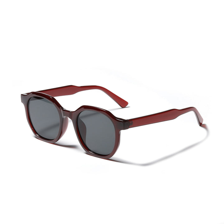 Women's stylish sunglasses with clear frame and polarized lenses Bowlift