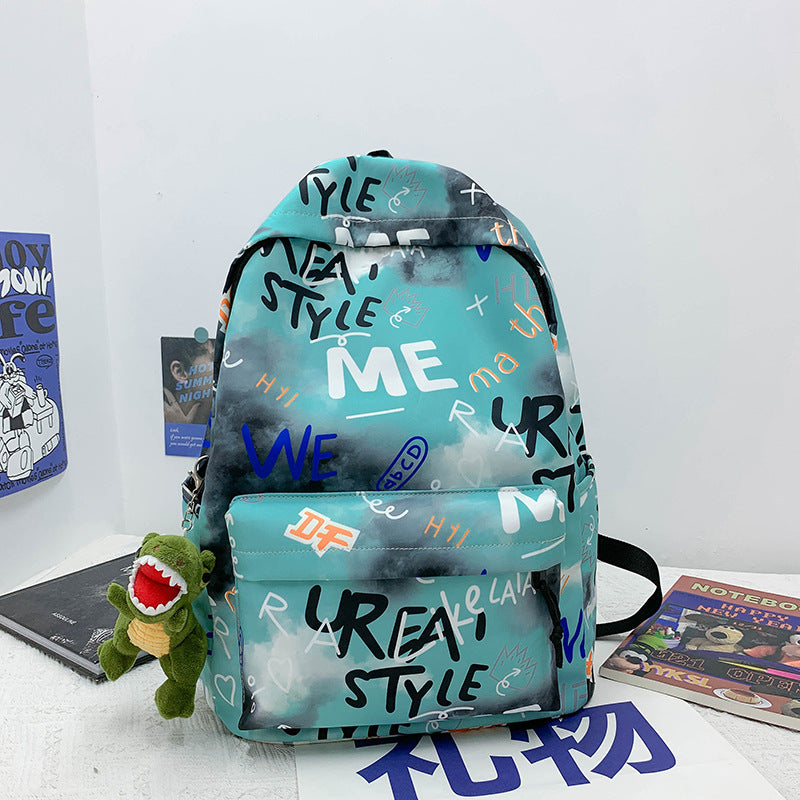 Stylish Graphic Print Backpack