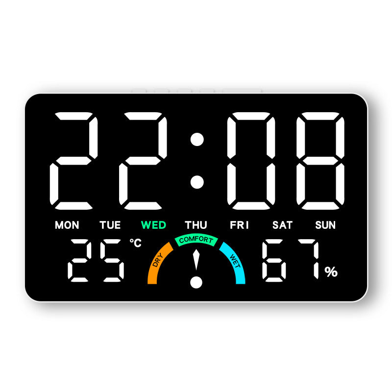Digital watch with comprehensive weather display Bowlift
